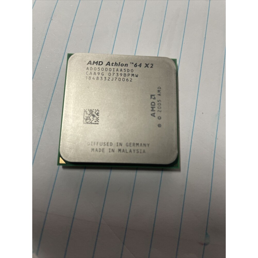 AMD Athlon 64 X2 5000+ 2.6 GHz Dual-Core (ADO5000IAA5DO) Processor